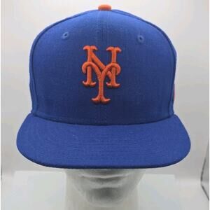 New Era New York Mets 59fifty On-Field Fitted Hat Cap Size 7 1/8 MLB Baseball NY